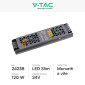 Immagine 2 - V-Tac VT-24122-S Alimentatore Led Slim 120W 24V 5A Per Uso Interno 1 Uscita con Morsetti a Vite - SKU 24238