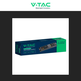 V-Tac VT-13150-S Alimentatore Led Slim 150W 12V 12.5A Per Uso Interno