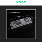 Immagine 4 - V-Tac VT-24152-S Alimentatore Led Slim 150W 24V 6,25A Per Uso Interno 1 Uscita con Morsetti a Vite - SKU 24239