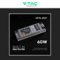 Immagine 5 - V-Tac VT-24062-S Alimentatore Led Slim 60W 24V 2,5A Per Uso Interno 1 Uscita con Morsetti a Vite - SKU 24236