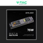 Immagine 5 - V-Tac VT-13075-S Alimentatore Led Slim 75W 12V 6,25A Per Uso Interno 1 Uscita con Morsetti a Vite - SKU 24256