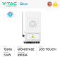 Immagine 2 - V-Tac Deye Inverter Monofase Ibrido On-Grid / Off-Grid 5kW IP65 CEI 0-21 Garanzia 10 Anni Display LCD - SKU 12696