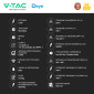 Immagine 3 - V-Tac Deye Inverter Monofase Ibrido On-Grid / Off-Grid 5kW IP65 CEI 0-21 Garanzia 10 Anni Display LCD - SKU 12696