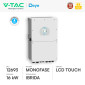 Immagine 2 - V-Tac Deye Inverter Monofase Ibrido On-Grid / Off-Grid 16kW IP65 Garanzia 10 Anni Display LCD - SKU 12693