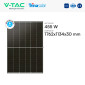 Immagine 4 - V-Tac Pannelli Solari Fotovoltaici Trina Vertex 455W TIER 1 Monocristallini TOPCon IP68 - SKU 12642 / 126429