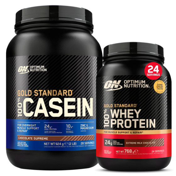 Proteine Aminoacidi Gold Standard 100% Whey e Casein Optimum Nutrition