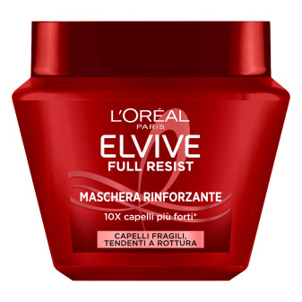 L'Oréal Paris Elvive Full Resist Maschera Rinforzante Capelli 300ml