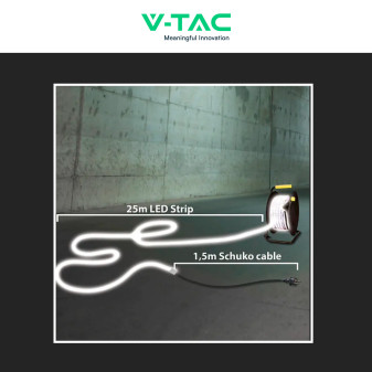 Velamp RibbON Striscia LED Avvolgibile 305W Monocolore SMD Chip 2835