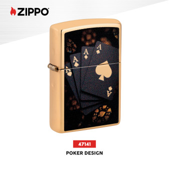 Accendino Zippo mod. 47141 Poker Design
