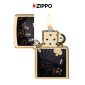Immagine 5 - Zippo Accendino a Benzina Ricaricabile e Antivento con Fantasia Poker Design - mod. 47141