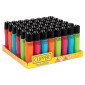 Immagine 1 - Clipper Large Accendino a Pietrina Grande Ricaricabile con Fantasia Metallic Mix 5 - Box da 48 Accendini