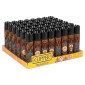 Immagine 1 - Clipper Large Accendino a Pietrina Grande Ricaricabile con Fantasia Burning Leaves - Box da 48 Accendini