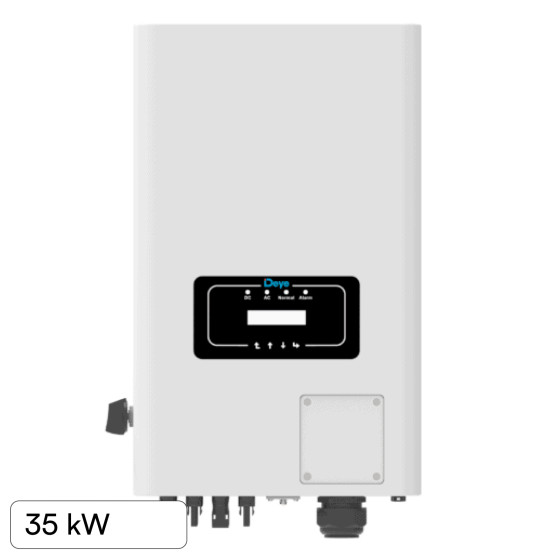 V-Tac Deye Inverter On Grid 35kW Trifase IP65 Impianto Fotovoltaico