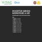 Immagine 3 - V-Tac Deye Inverter Monofase Ibrido On-Grid / Off-Grid 6kW IP65 Garanzia 10 Anni CEI 0-21 Display LCD - SKU 12679