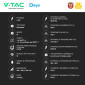 Immagine 4 - V-Tac Deye Inverter Monofase Ibrido On-Grid / Off-Grid 6kW IP65 Garanzia 10 Anni CEI 0-21 Display LCD - SKU 12679