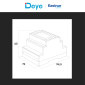 Immagine 5 - Eastron Misuratore per Inverter Trifase Deye Solis 3x 230-400V RS485 4P MID con Display LCD e CT esterni - mod. SDM630MCT-150A