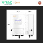 Immagine 6 - V-Tac Solis Inverter Monofase Ibrido On-Grid / Off-Grid 6kW IP66 Garanzia 10 Anni CEI 0-21 per Impianto Fotovoltaico - SKU 12223
