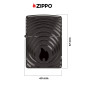 Immagine 4 - Zippo Accendino a Benzina Ricaricabile e Antivento con Fantasia Armor 2026 Collectible of the Year - mod. 47217