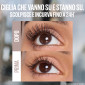 Immagine 3 - Maybelline New York Mascara Lash Sensational Body Incurvante Volumizzante Lunga Tenuta Scovolino Flessibile a Clessidra Nero