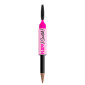 Immagine 1 - NYX Professional Makeup Fluff & Snatch! Penna Sopracciglia Matte Doppio Applicatore con Spugnetta e Pettinino - 01 Ash Blonde