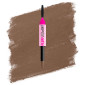 Immagine 2 - NYX Professional Makeup Fluff & Snatch! Penna Sopracciglia Matte Doppio Applicatore con Spugnetta e Pettinino - 02 Taupe
