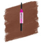 Immagine 2 - NYX Professional Makeup Fluff & Snatch! Penna Sopracciglia Matte Doppio Applicatore con Spugnetta e Pettinino - 03 Auburn