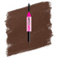Immagine 2 - NYX Professional Makeup Fluff & Snatch! Penna Sopracciglia Matte con Doppio Applicatore Spugnetta e Pettinino - 06 Brunette