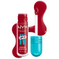 Immagine 2 - NYX Professional Makeup Lip I.V. Gloss Stain Tinta Labbra 2in1 Idratante a Effetto Bagnato 22 Cherry Drenched - Flacone da 5ml