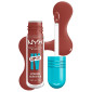 Immagine 2 - NYX Professional Makeup Lip I.V. Gloss Stain Tinta Labbra 2in1 Idratante a Effetto Bagnato 18 Drippin' Nude - Flacone da 5ml
