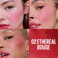 Immagine 4 - Maybelline New York Cloud Topia Blush in Mousse Colorato per Guance e Labbra Ultra Pigmentato Finitura Opaca - 02 Ethereal Rouge