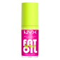Immagine 1 - NYX Professional Makeup Fat Oil Lip Drip Gloss Labbra Colorato Idratante Effetto Lucido 20 Suga Baddie - Flacone da 4,8ml