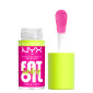 Immagine 2 - NYX Professional Makeup Fat Oil Lip Drip Gloss Labbra Colorato Idratante Effetto Lucido 20 Suga Baddie - Flacone da 4,8ml