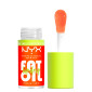 Immagine 2 - NYX Professional Makeup Fat Oil Lip Drip Gloss Labbra Colorato Idratante Effetto Lucido 21 Juicy Boo - Flacone da 4,8ml