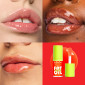 Immagine 4 - NYX Professional Makeup Fat Oil Lip Drip Gloss Labbra Colorato Idratante Effetto Lucido 21 Juicy Boo - Flacone da 4,8ml