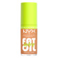 Immagine 1 - NYX Professional Makeup Fat Oil Lip Drip Gloss Labbra Colorato Idratante Effetto Lucido 22 Coconut Cutie - Flacone da 4,8ml