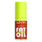 Immagine 1 - NYX Professional Makeup Fat Oil Lip Drip Gloss Labbra Colorato Idratante Effetto Lucido  23 Caramelt Mami - Flacone da 4,8ml