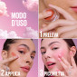 Immagine 5 - Maybelline New York Cloud Topia Blush in Mousse Colorato per Guance e Labbra Ultra Pigmentato Finitura Opaca - 04 Pink Daydream
