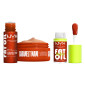 Immagine 2 - NYX Professional Makeup Kit da Viaggio Caramelt Mami Pochette con 1 Olio Corpo 1 Burro Corpo e 1 Gloss Labbra - Set da 3