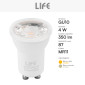 Immagine 4 - Life Lampadina LED GU10 4W Faretto MR11 COB - mod. 39.915017C30 / 39.915017N40