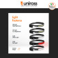 Immagine 6 - Uniross Torcia Frontale 350lm Ricaricabile con Cavo USB Fascia Regolabile Sensore di Movimento  - mod. ULSH07