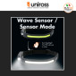 Immagine 7 - Uniross Torcia Frontale 350lm Ricaricabile con Cavo USB Fascia Regolabile Sensore di Movimento  - mod. ULSH07