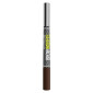 Immagine 1 - Maybelline New York Brow Inserts Penna Moltiplica Sopracciglia 2in1 con Punta Tripla e Pettinino - Colore 05 Deep Brown