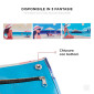 Immagine 3 - Champ Portatabacco in Ecopelle con Chiusura a Bottoni Fantasia Summer per Tabacco Filtri e Cartine