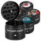 Immagine 1 - Champ High Grinder Tritatabacco 4 Parti Fantasia Galactic Chiusura Magnetica con Fondo di Raccolta e Retina Pollinator