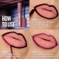 Immagine 3 - Maybelline New York Super Stay Peel Off Lip Liner Tinta Labbra Effetto Tatuaggio 24H Formula Modulabile - Colore 005 Dawn