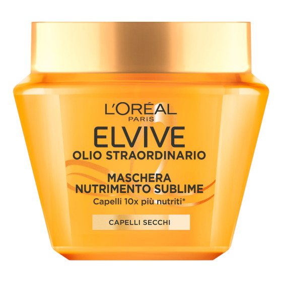 L'Oréal Paris Elvive Olio Straordinario Maschera Nutrimento Sublime