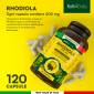 Immagine 2 - RadiciVitalia Rhodiola Rosea Forte 400mg per Capsula Integratore Buon Umore Concentrazione Made in Italy - 120 Capsule da 500mg