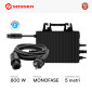 Immagine 5 - Sossen Kit da Balcone 2 Pannelli Solari 440W IP67 + Microinverter On-Grid 800W IP67 Monofase CEI 0-21 mod. SB02F-800