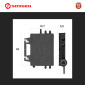 Immagine 8 - Sossen Kit da Balcone 2 Pannelli Solari 440W IP67 + Microinverter On-Grid 800W IP67 Monofase CEI 0-21 mod. SB02F-800