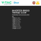 Immagine 3 - V-Tac Deye Inverter Trifase Ibrido On-Grid / Off-Grid 12kW IP65 Garanzia 10 Anni CEI 0-21 Display LCD Colore Nero - SKU 12308